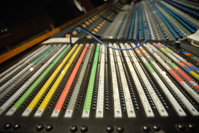 The Violet Lights record guitar for Sex & Sound EP at Sunset Sound